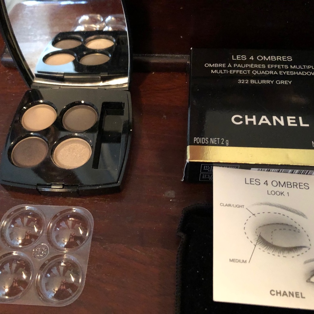Chanel Les 4 Ombres 322 blurry grey